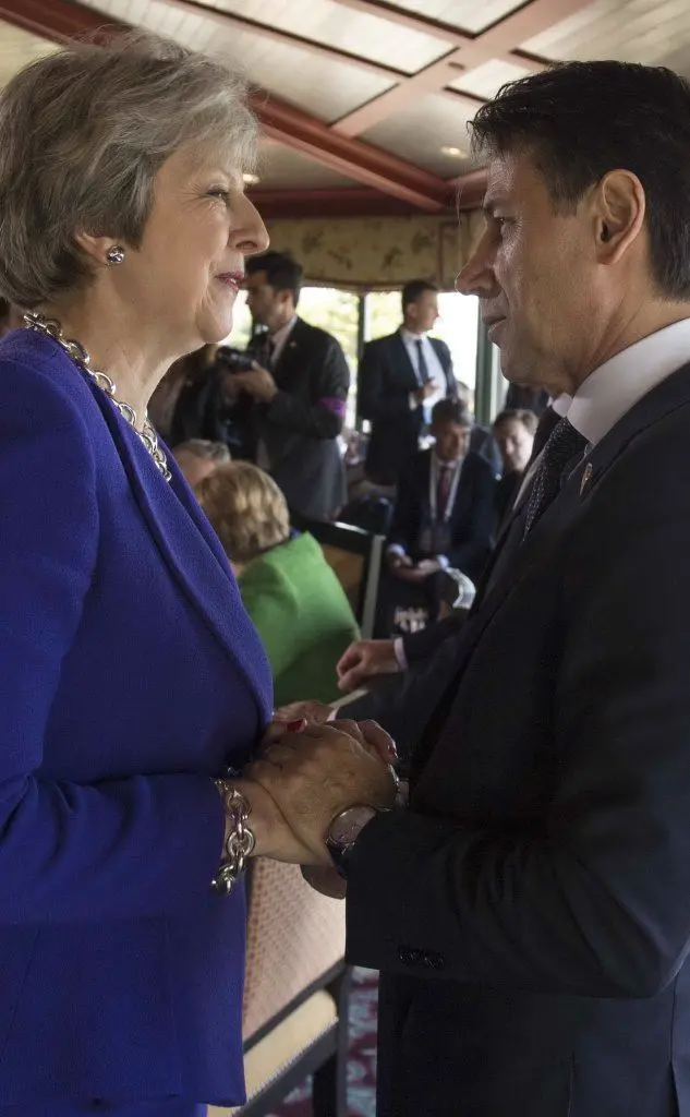 Con Theresa May