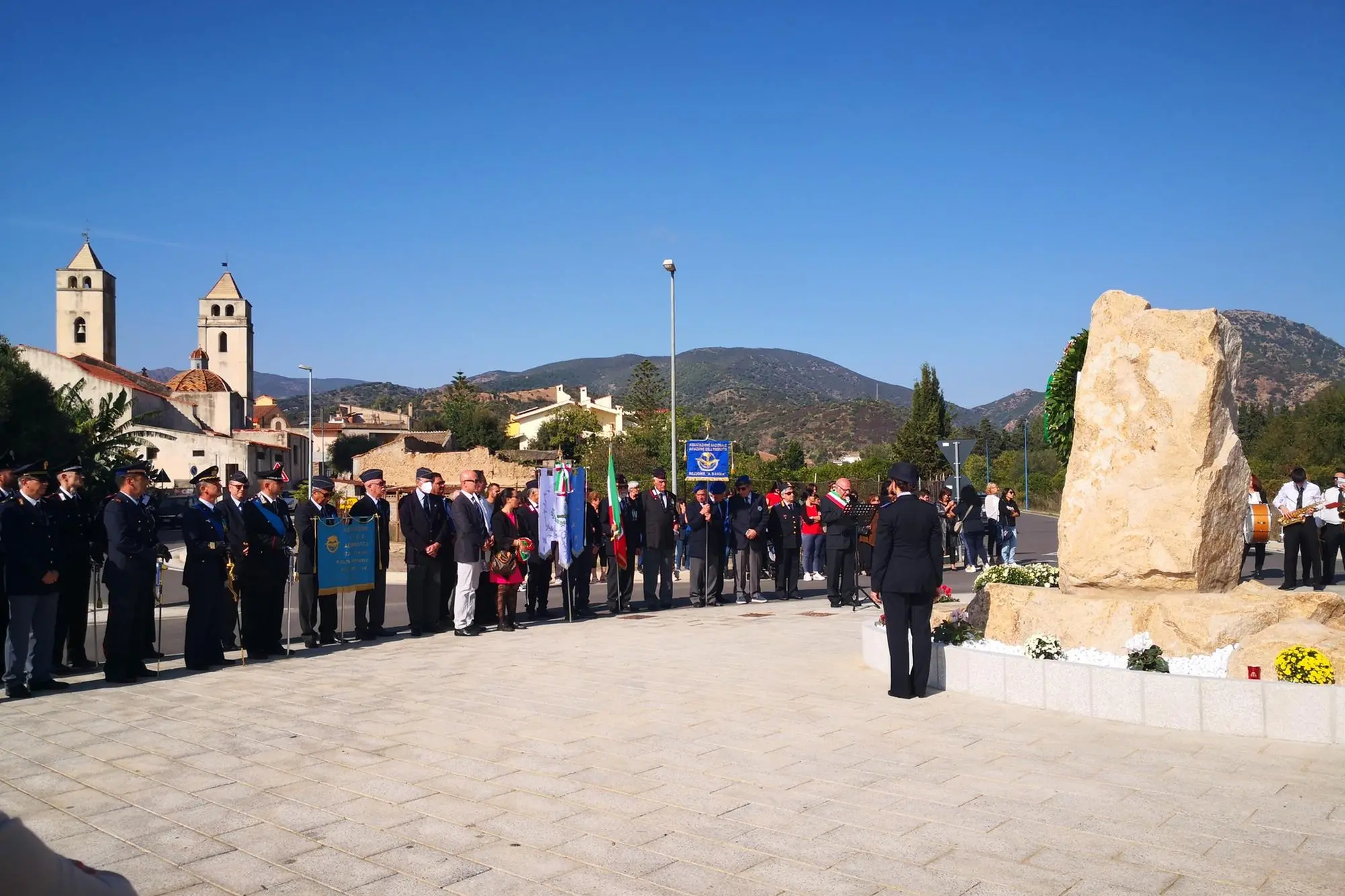 La cerimonia (Foto Serreli)