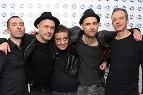 I Planet Funk (al centro Sergio Della Monica)