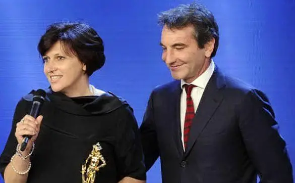 I produttori Francesca Cima e Nicola Giuliano