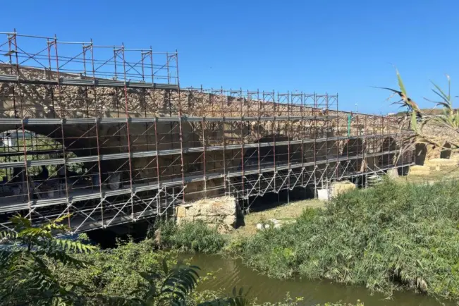 Il Ponte Romano a Porto Torres (foto Pala)