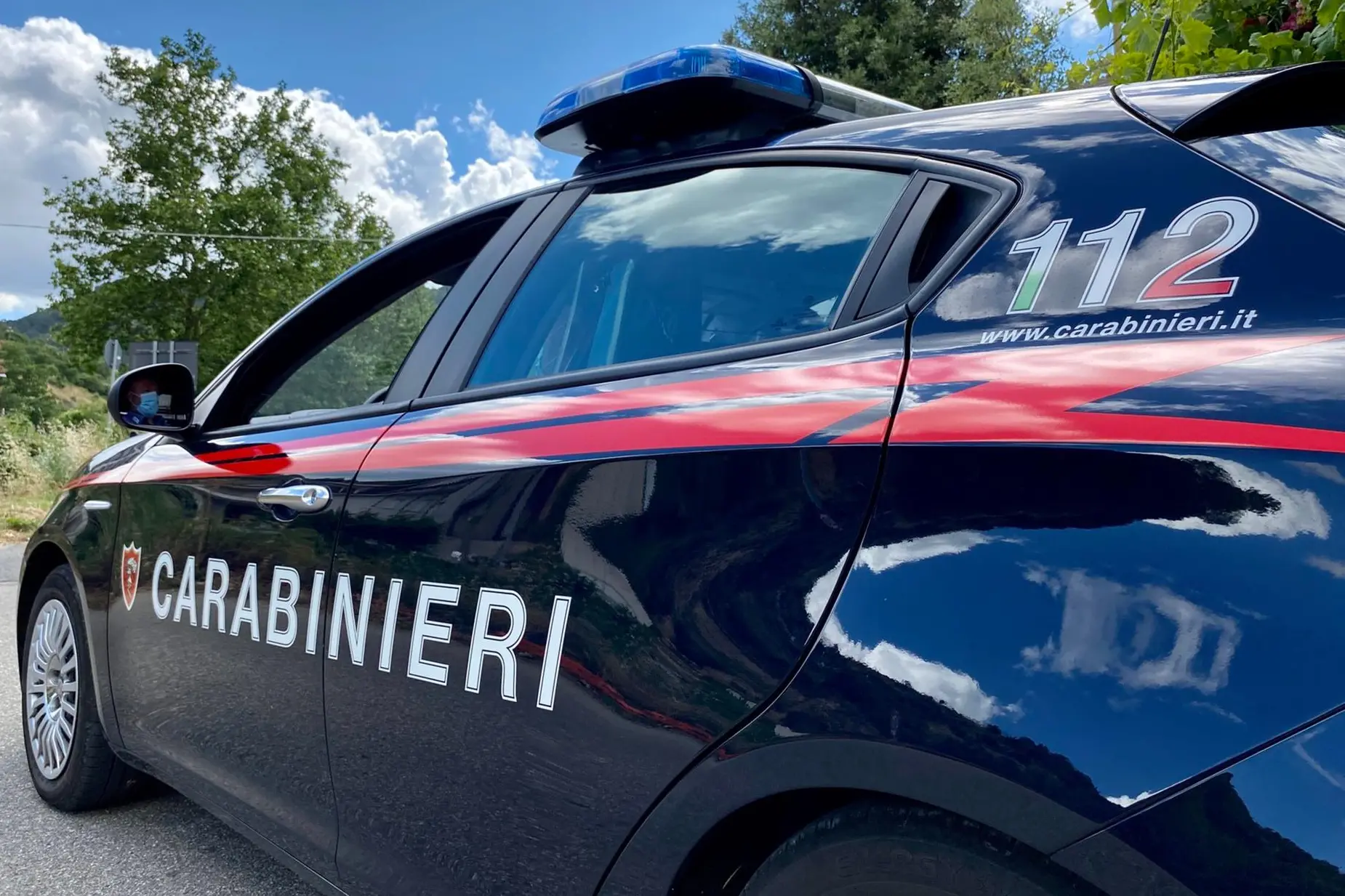 Auto dei carabinieri