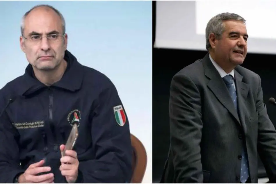 Fabrizio Curcio e Angelo Borrelli