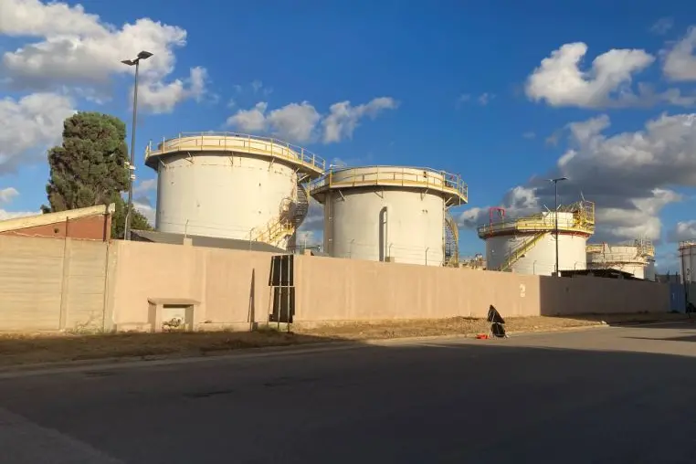 L'area industriale di Porto Torres (L'Unione Sarda - Pala)