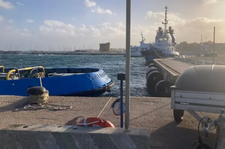 il porto di Porto Torres (foto Pala)