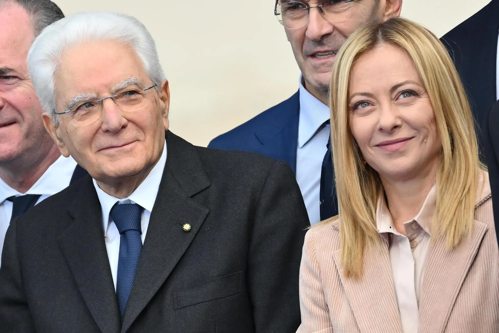 Mattarella e Meloni (foto ansa)