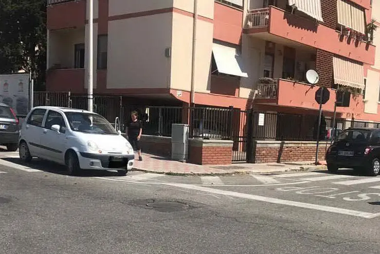 L'incrocio dove è avvenuto l'incidente