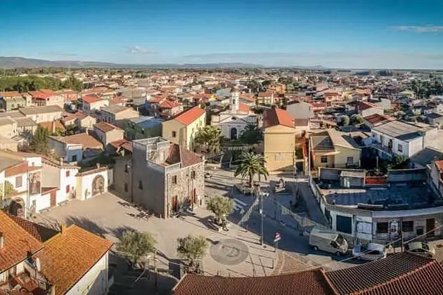 Il centro storico di Arcidano (foto Sanna)