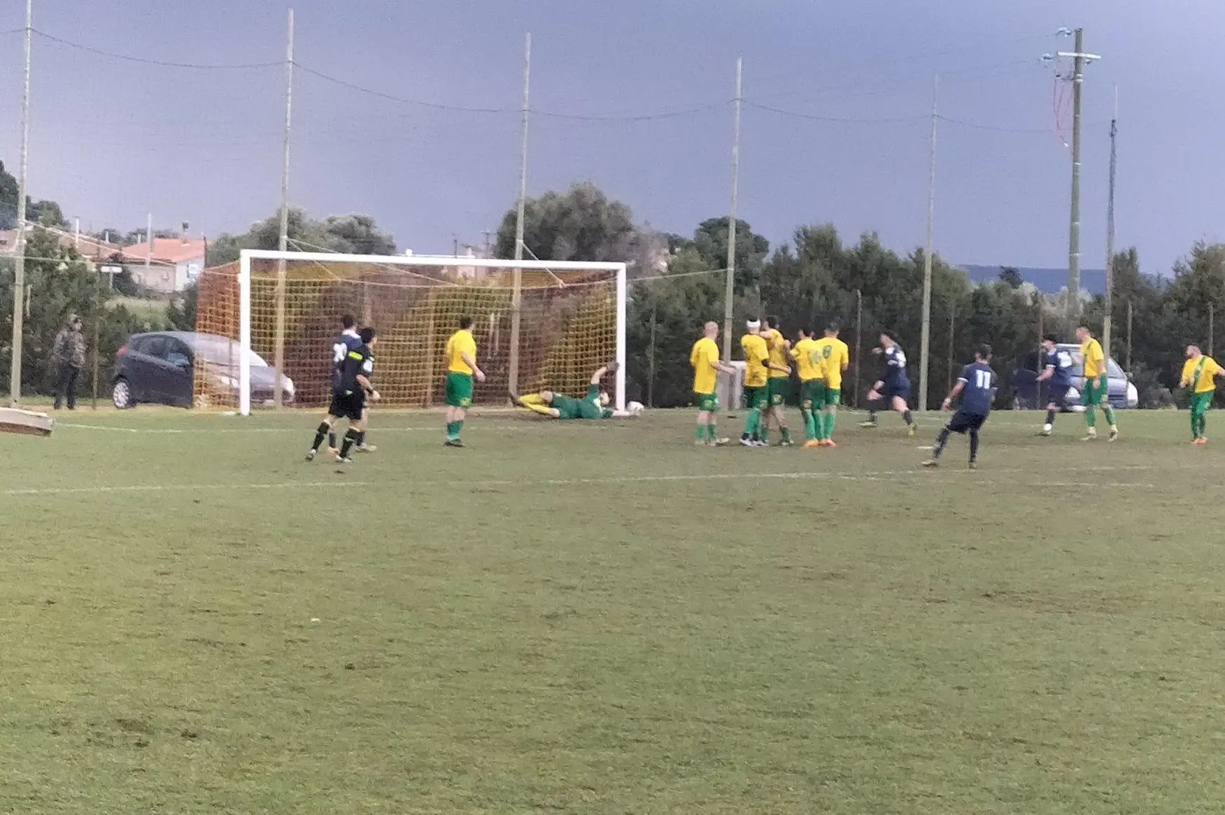 Una partita dell'Atletico Masainas (foto Scano)