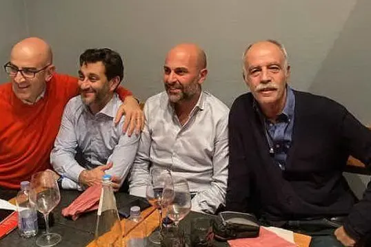 Da destra: Pietro Paolo Virdis e Tommaso Giulini (foto Instagram)