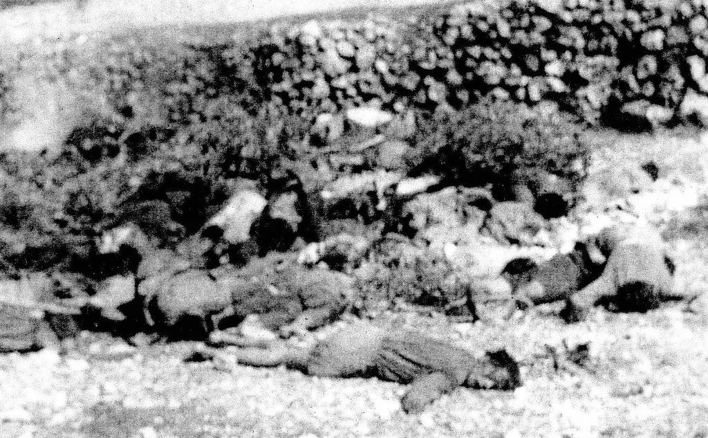 La strage di Cefalonia, esecuzione sommaria di soldati italiani ad opera dei tedeschi