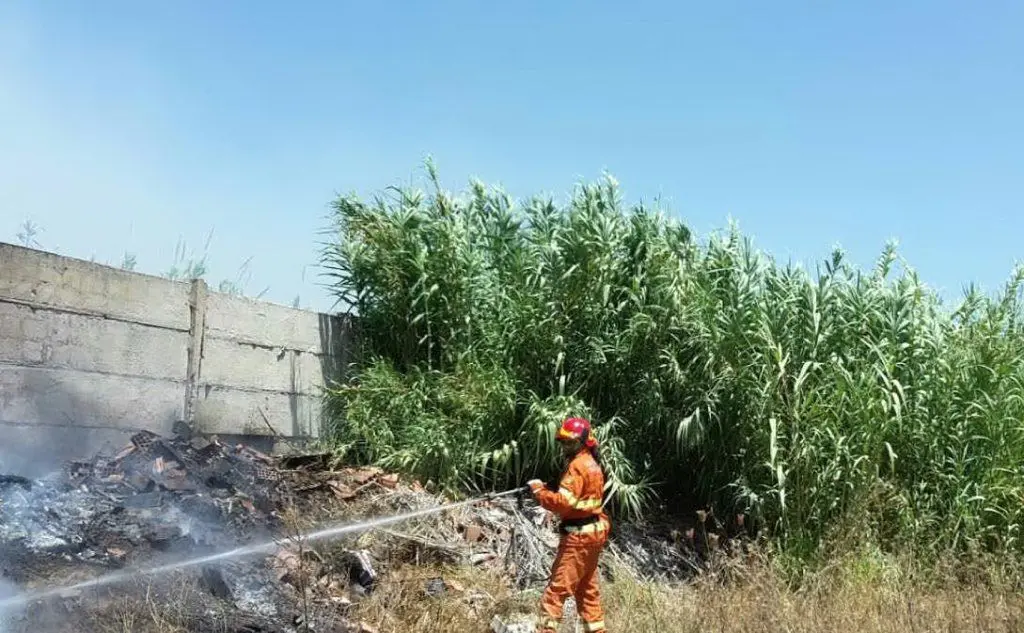 Lo spegnimento delle fiamme