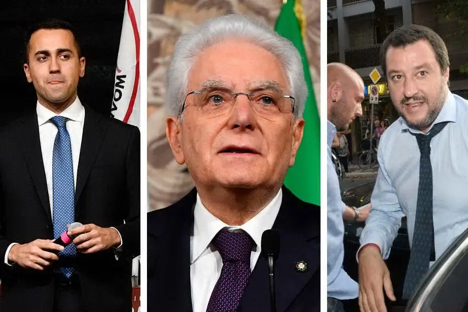 Salvini, Mattarella, Di Maio
