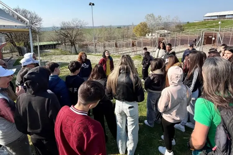 L'incontro con la comunità di San Patrignano (foto concessa)