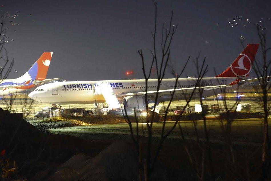 Un aereo della Turkish Airlines (Ansa)