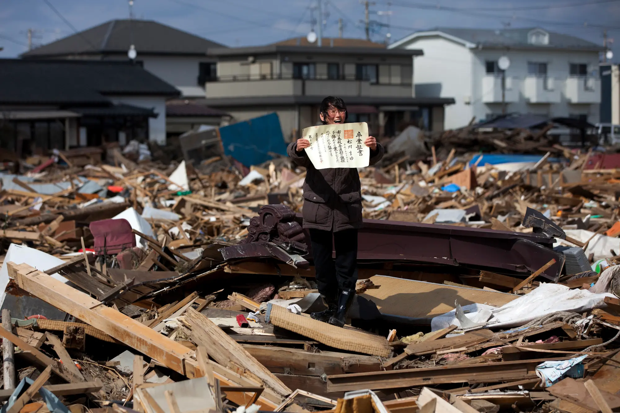 Lo tsunami in Giappone del 2011 (archivio)
