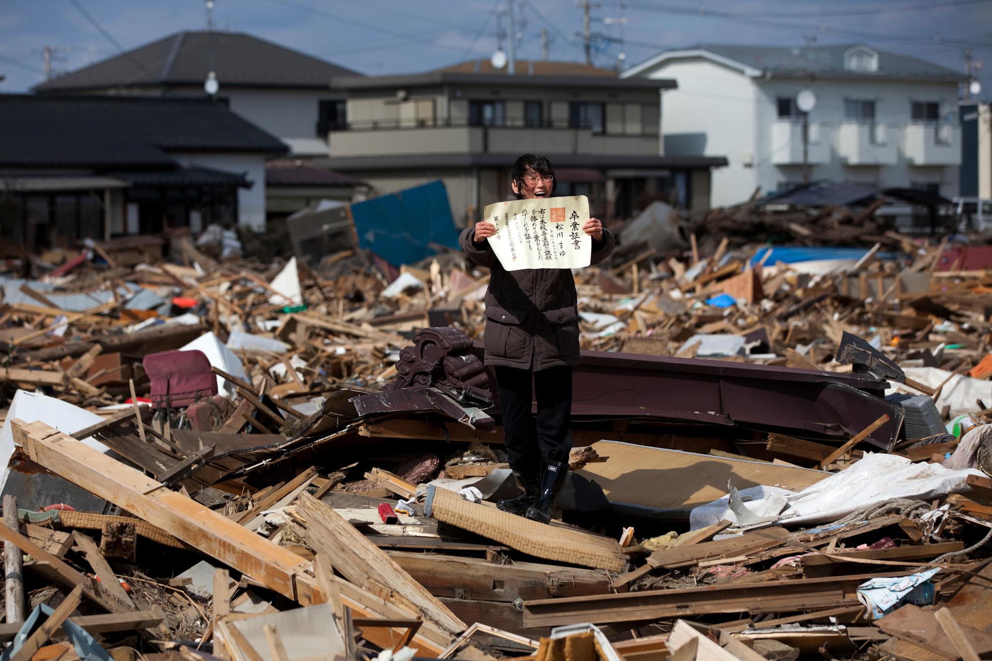 Le tsunami de 2011 au Japon (archives)