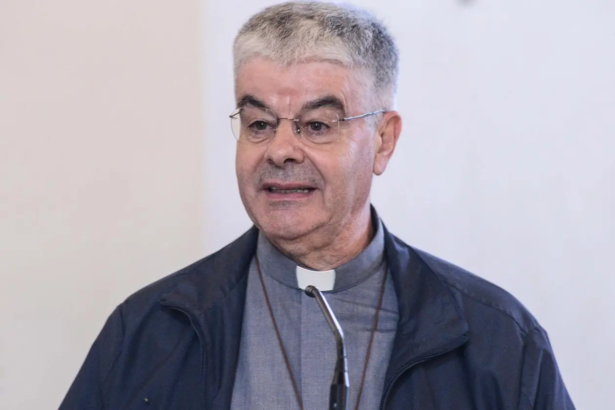 Monsignor Corrado Melis, vescovo di Ozieri (foto Angelo Cucca)