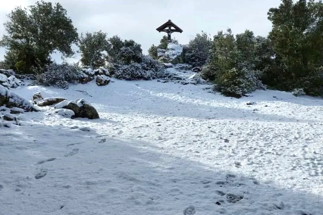 Neve a Monte Tamara (foto Murru)