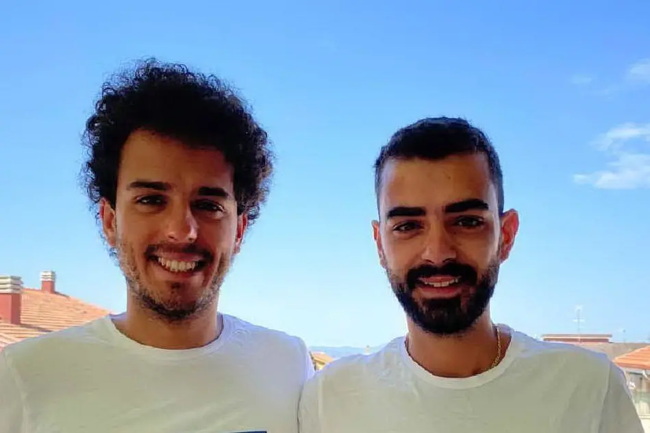 Ifratelli Gavino ( a sinistra) e Giuliano Puggioni (foto Tellini)