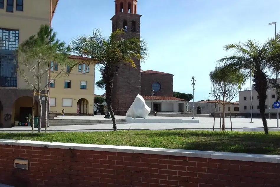 Il centro di Carbonia (foto Scano)