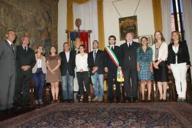 La nuova Giunta  di Cagliari - foto giuseppe ungari