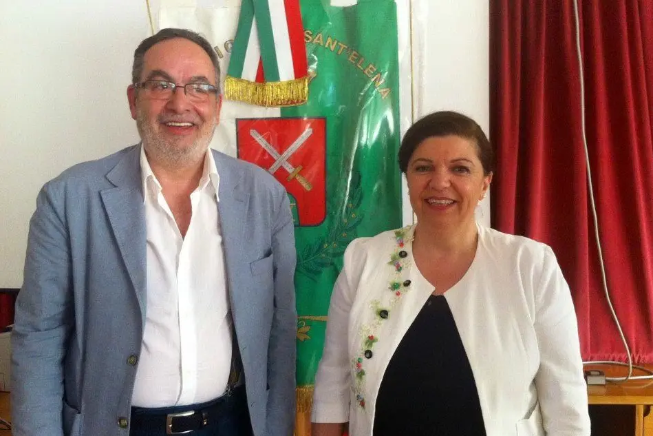 Stefano Delunas e Lucia Baire