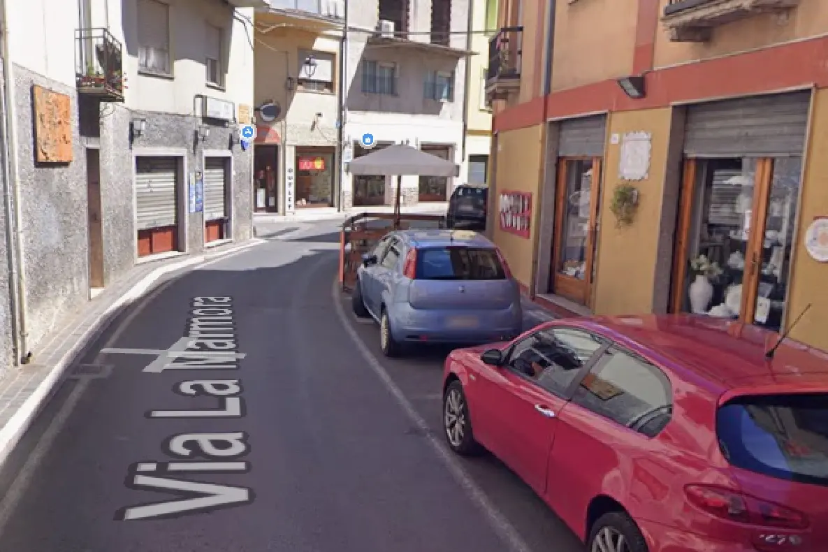 Via Lamarmora a Dorgali
