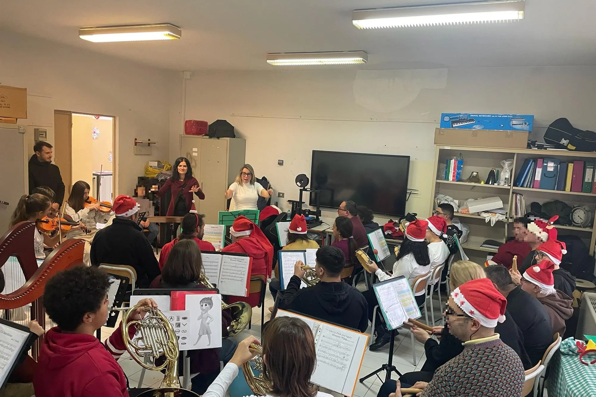 Il corso di musica (foto ufficio stampa)