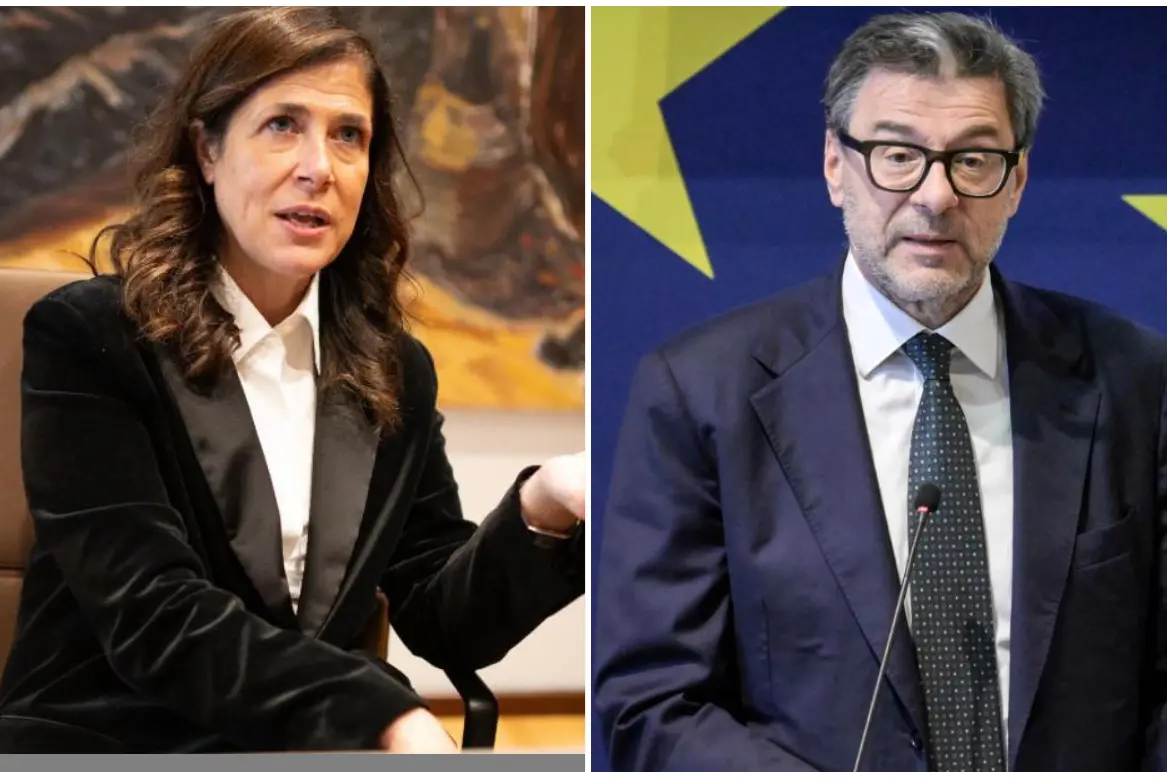 Alessandra Todde e Giancarlo Giorgetti