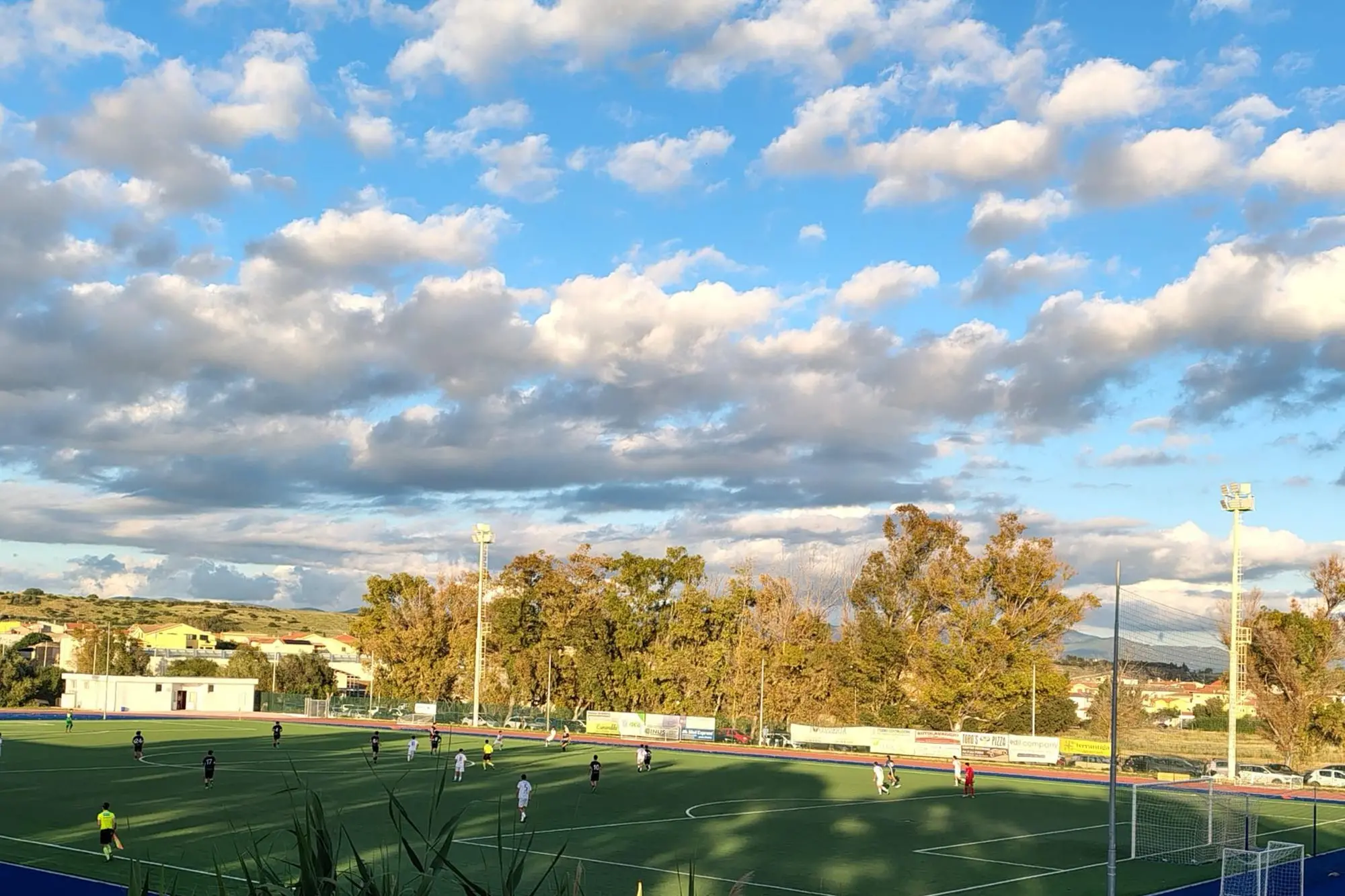 La gara tra Ferrini e Monastir (foto Serreli)