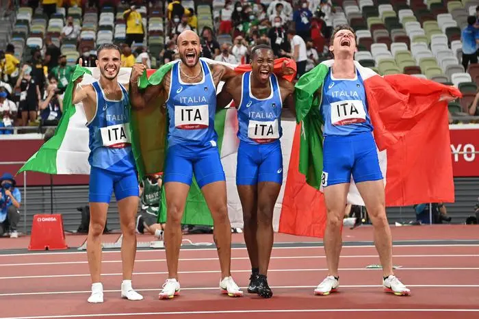 Il 6 agosto la staffetta 4x100 azzurra con i sardi Patta e Tortu vince l'oro olimpico