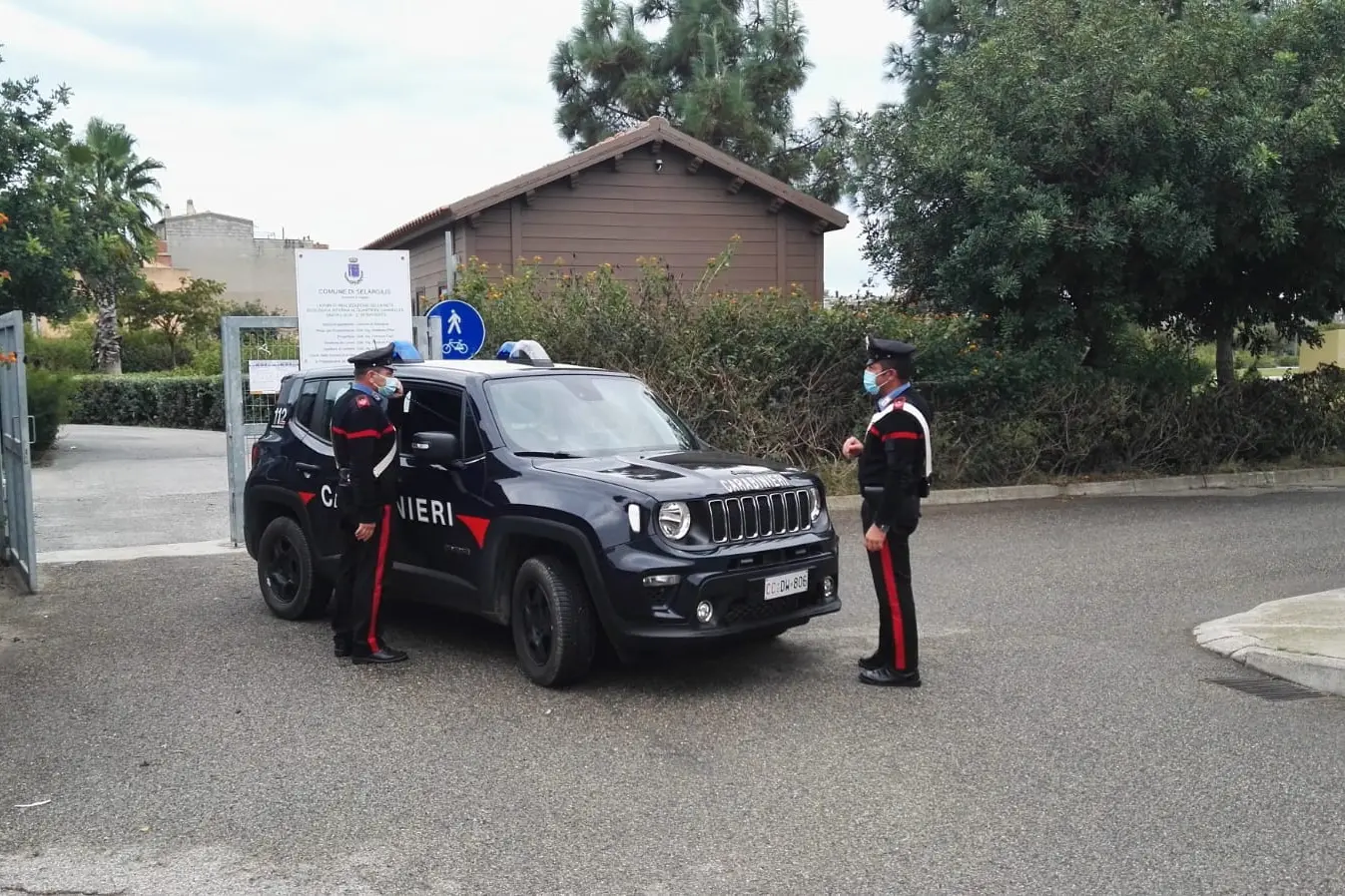 Carabinieri in provincia di Cagliari