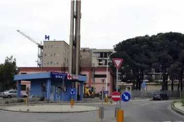 L'ospedale Sirai di Carbonia