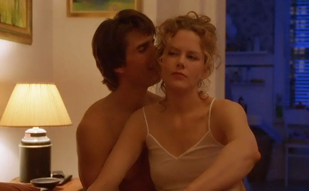 Con Nicole Kidman in &quot;Eyes wide shut&quot; (foto Wikipedia)