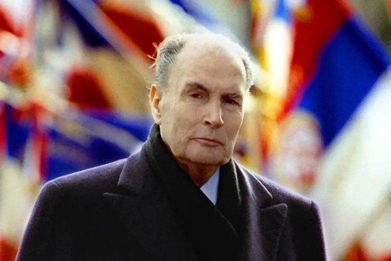 François Mitterrand (Archivio L'Unione Sarda)