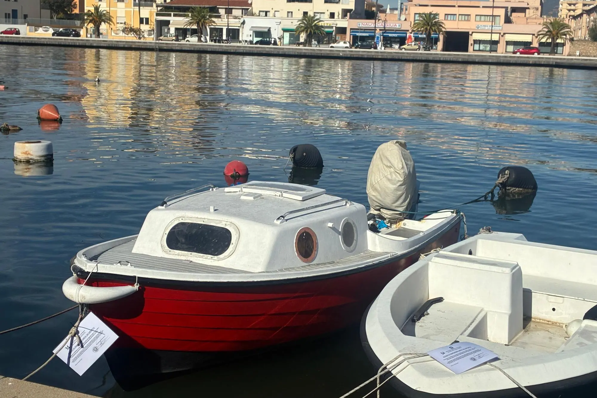 Le imbarcazioni (foto Montaldo)