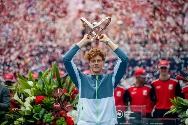 Jannik Sinner (foto Ansa/Epa)