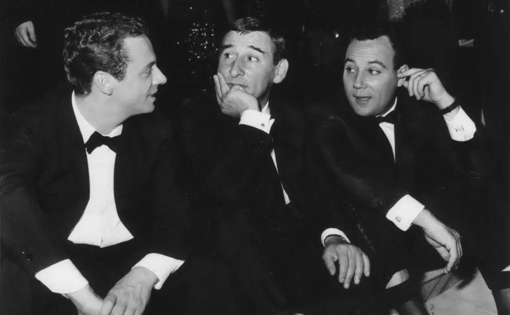 Johnny Dorelli, Renato Rascel e Claudio Villa: era il 1961 (Ansa)