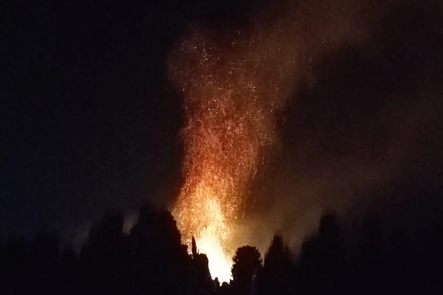 Incendio a Capoterra (foto M. A. Manca)