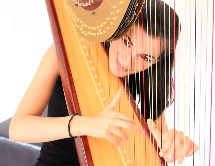 Musica celtica a Sassari con l'arpista Beatrice Melis