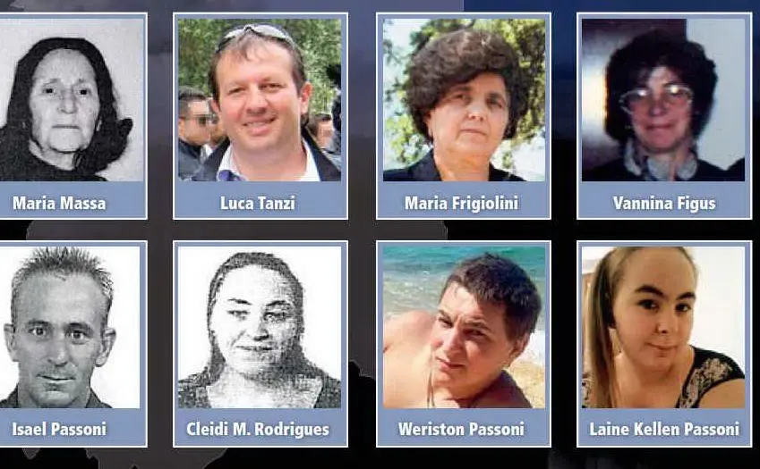 Gli altri otto morti