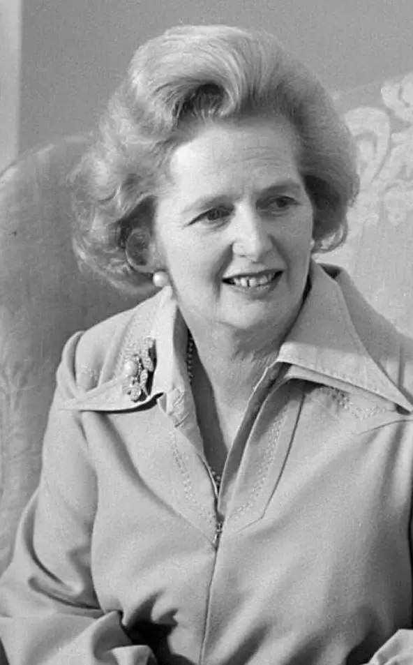 Nel 1975, quando è leader dell'opposizione