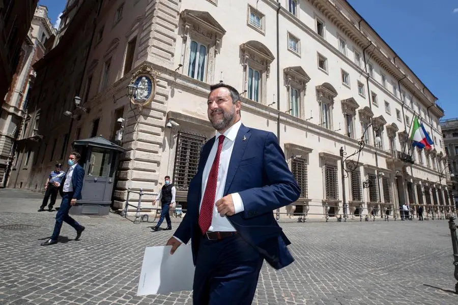 Matteo Salvini (Ansa - Percossi)