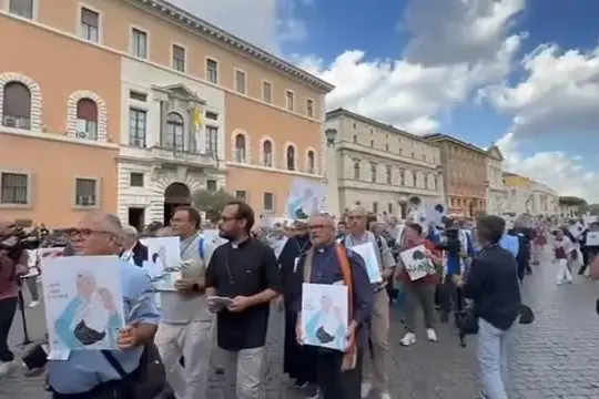 "Preti contro il genocidio", a Roma la marcia per la pace