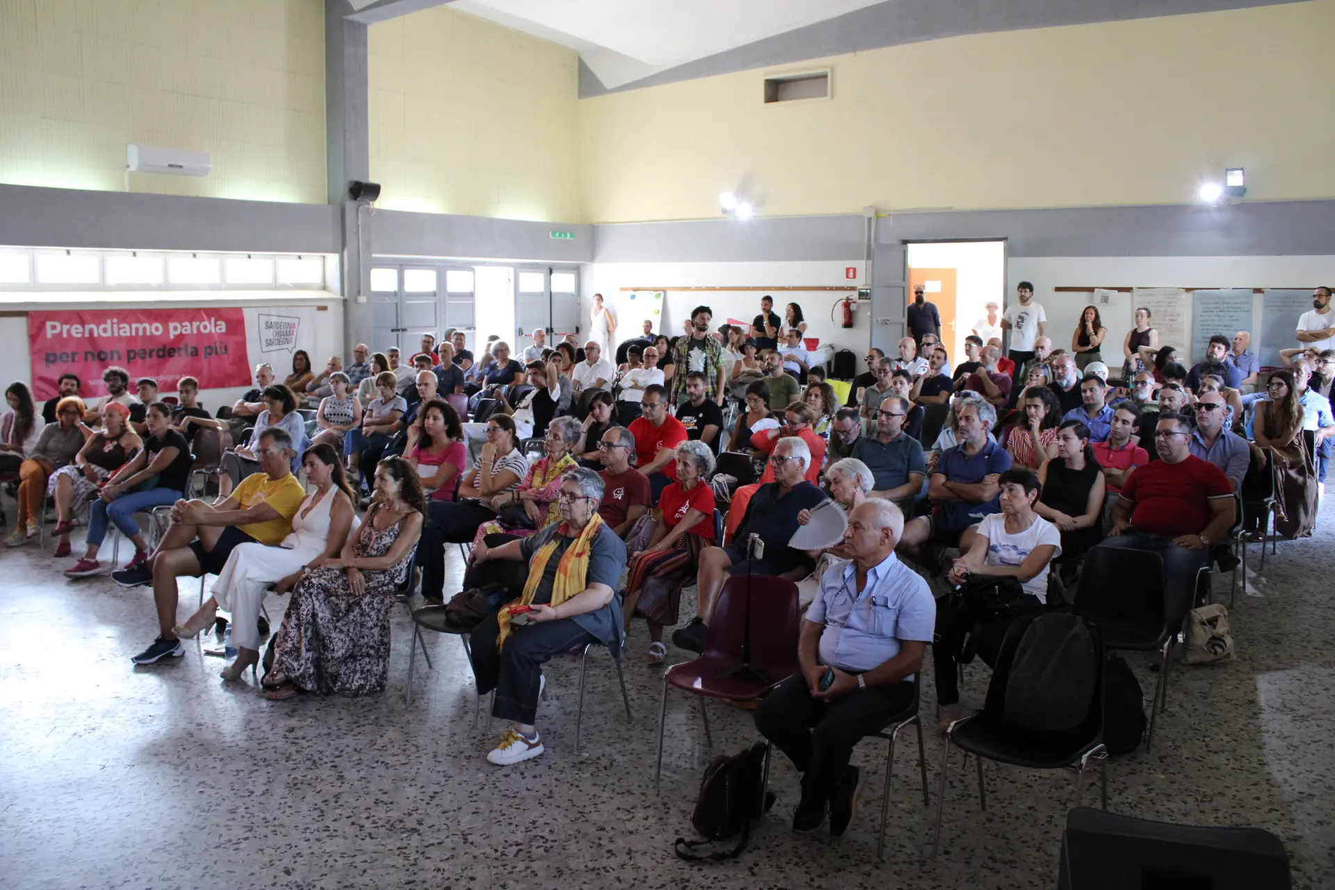 La platea del congresso