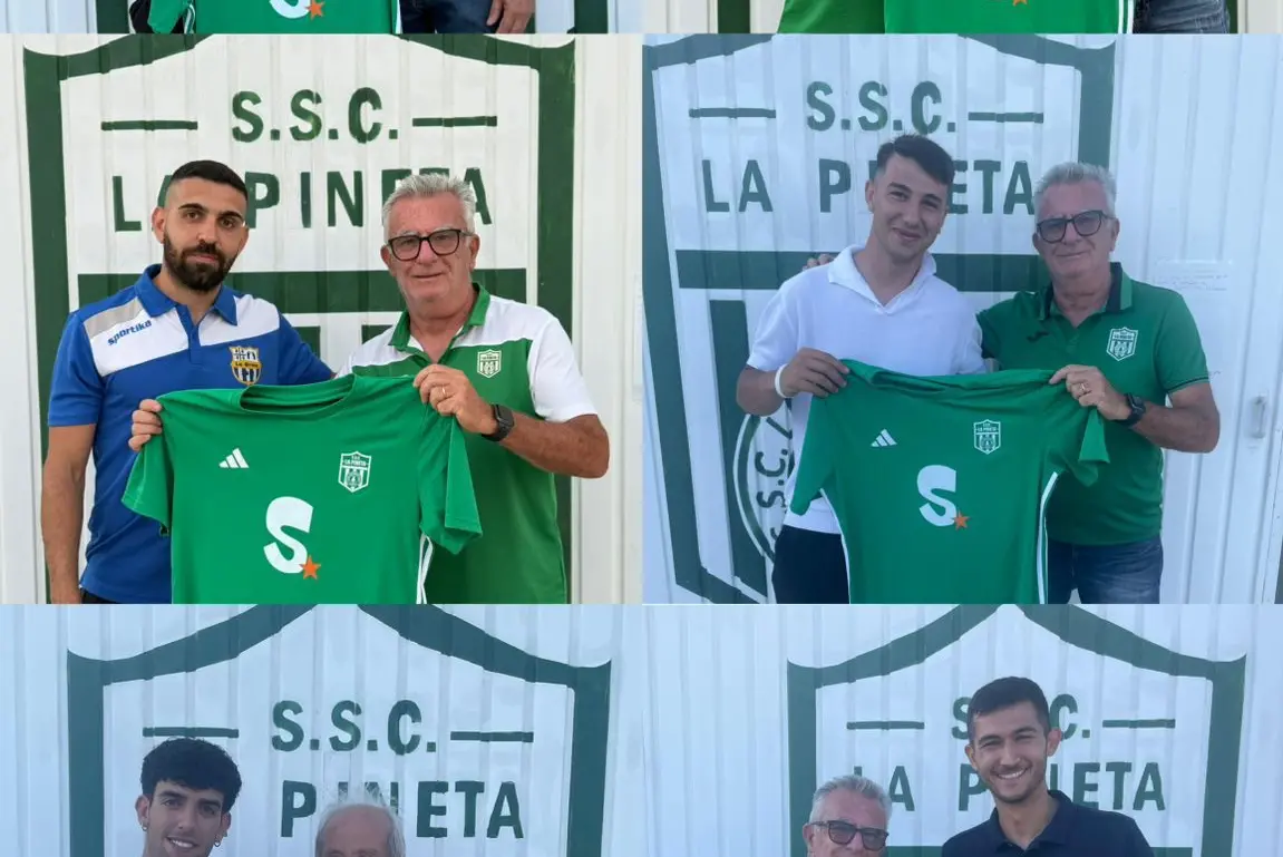 Seconda categoria, la presentazione dei giocatori confermati a La Pineta