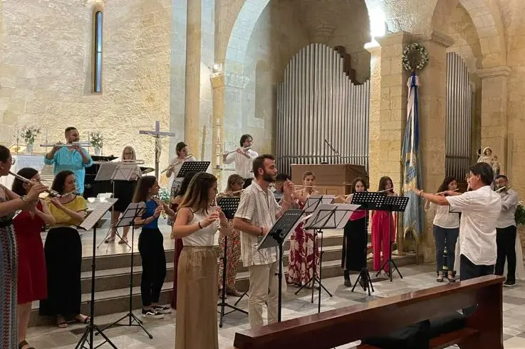 Concerto di flauto del maestro Amenduni (foto Pala)