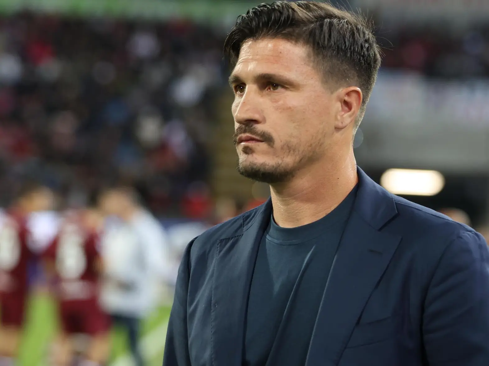 Fabio Pisacane, allenatore del Cagliari (foto Ansa)