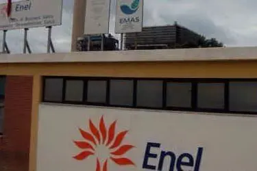La centrale Enel di Portovesme